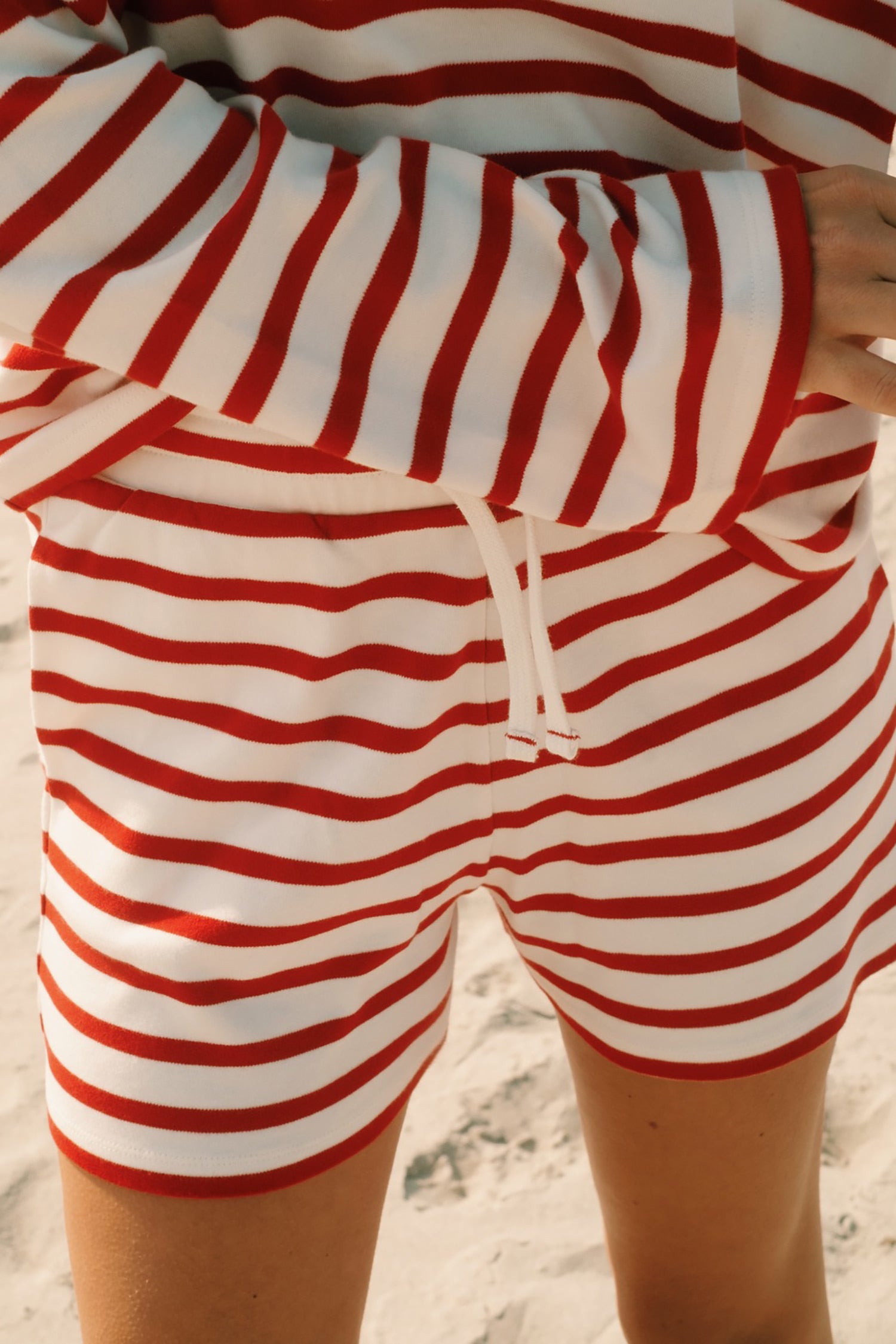 Shorts Breeze in Rot/IvoryAnita Hass - Anita Hass