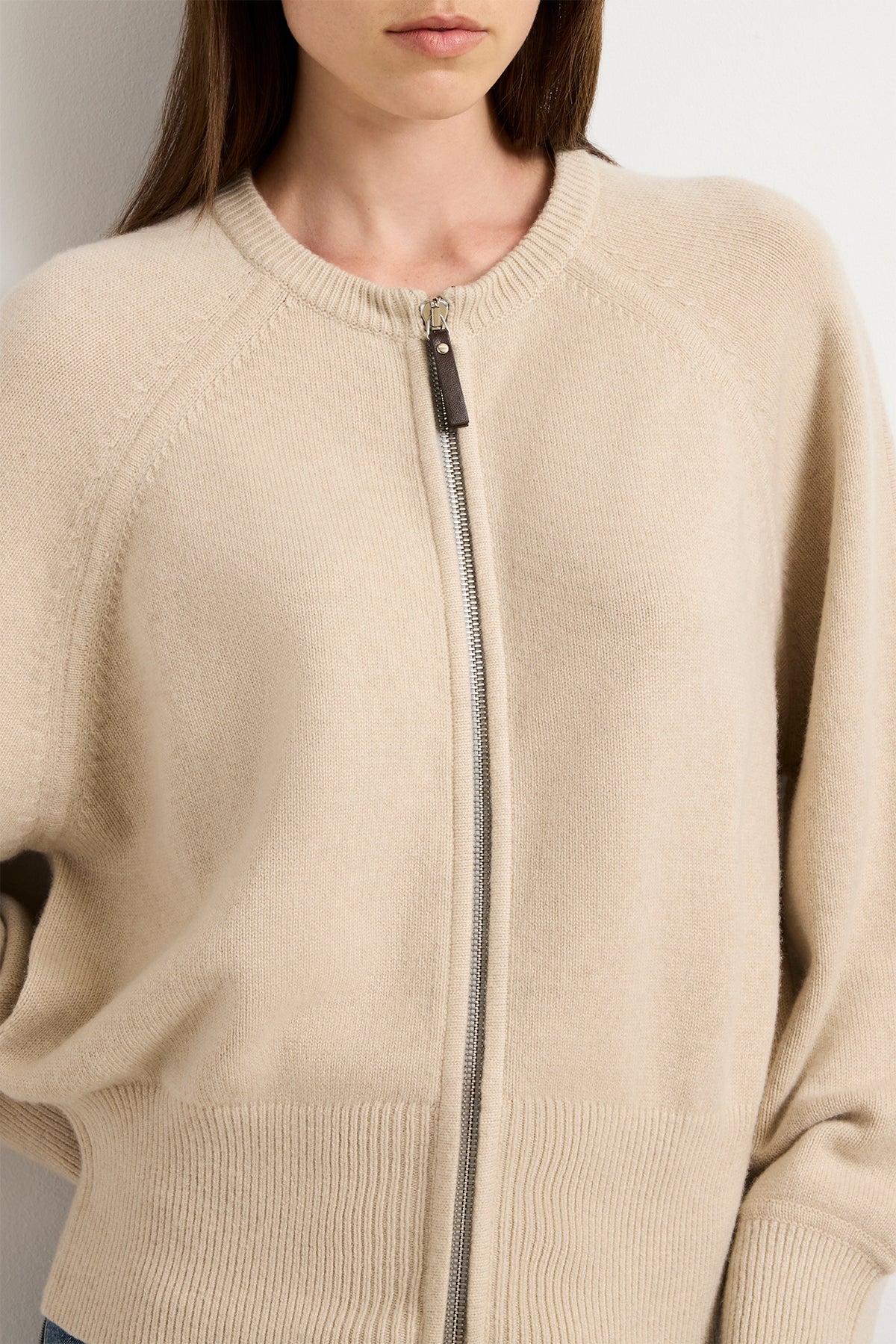 Cardigan The Conrad in Oatmeal