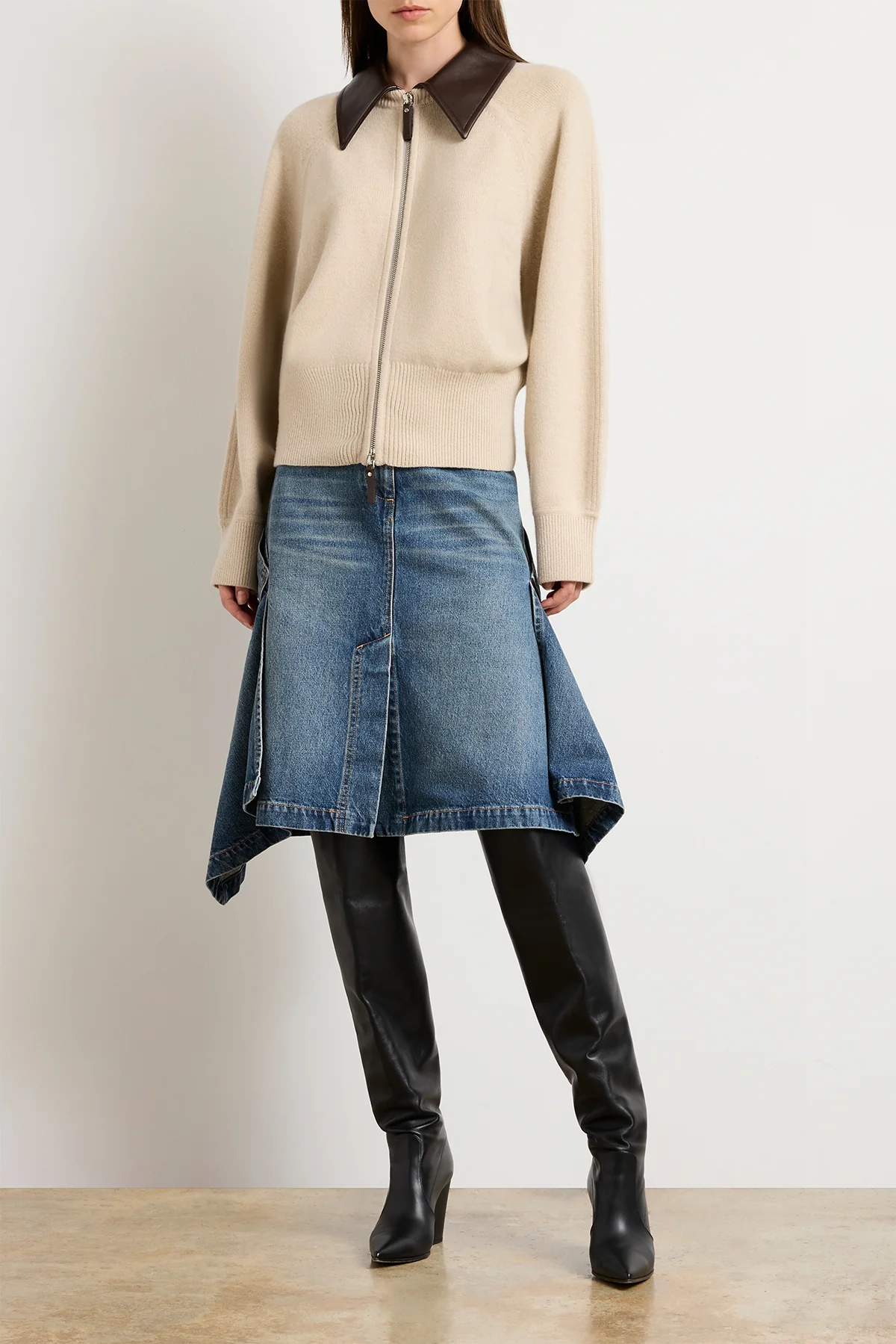 Cardigan The Conrad in Oatmeal