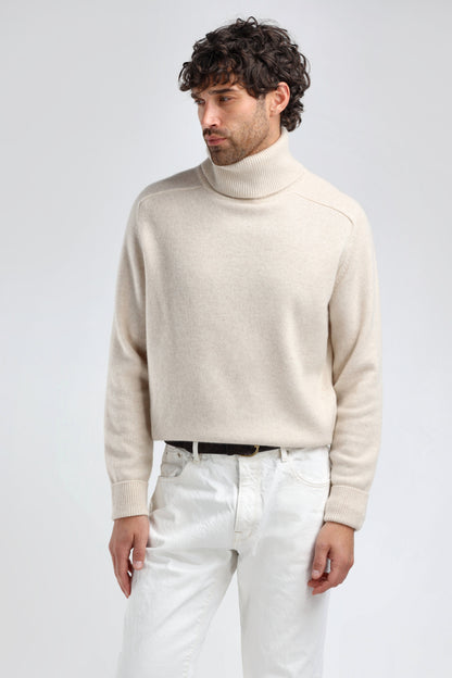 Pullover Frankie in Cream MelangeLadneri Men - Anita Hass