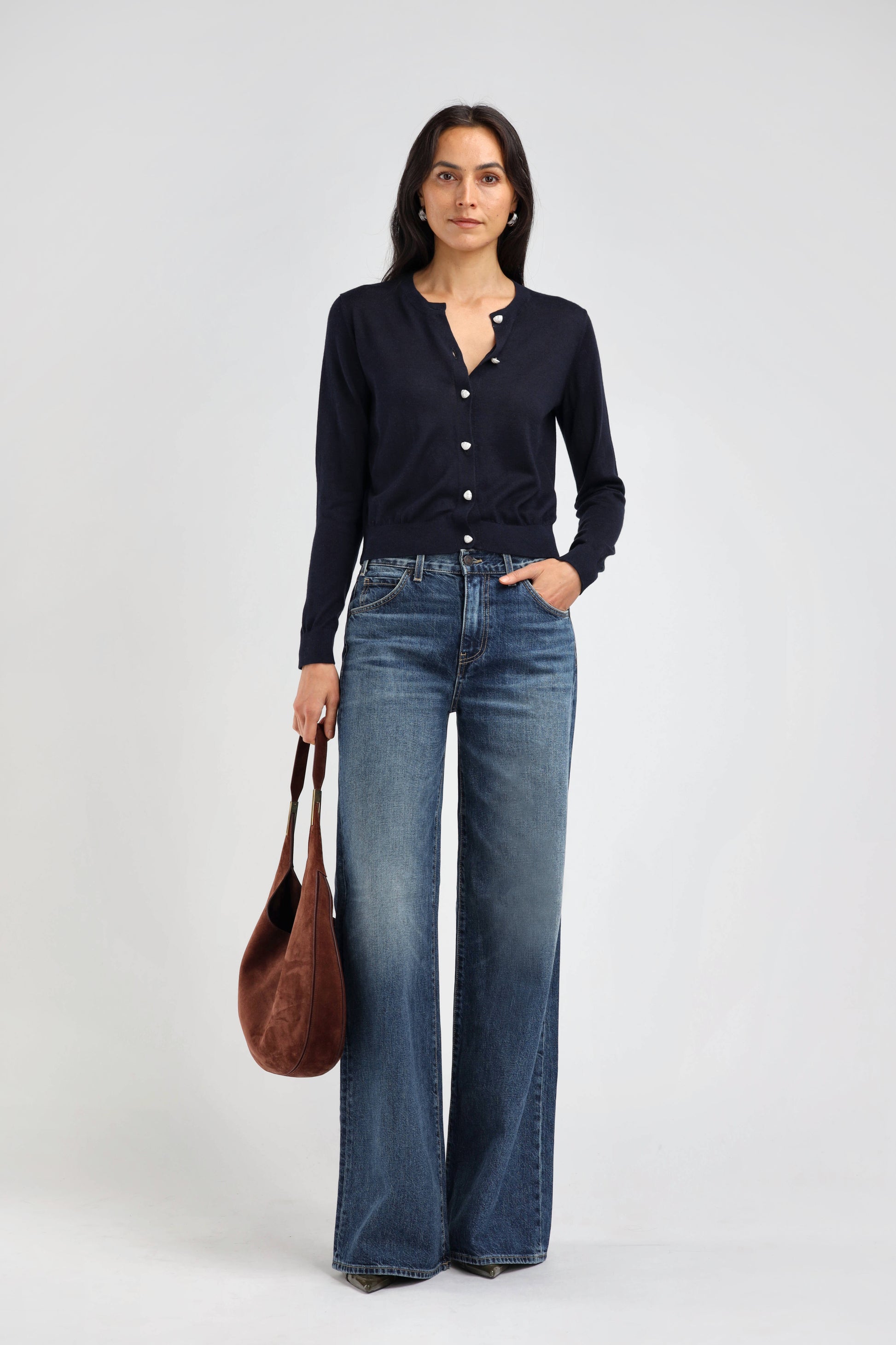 Cardigan Gigi in NavyLadneri - Anita Hass