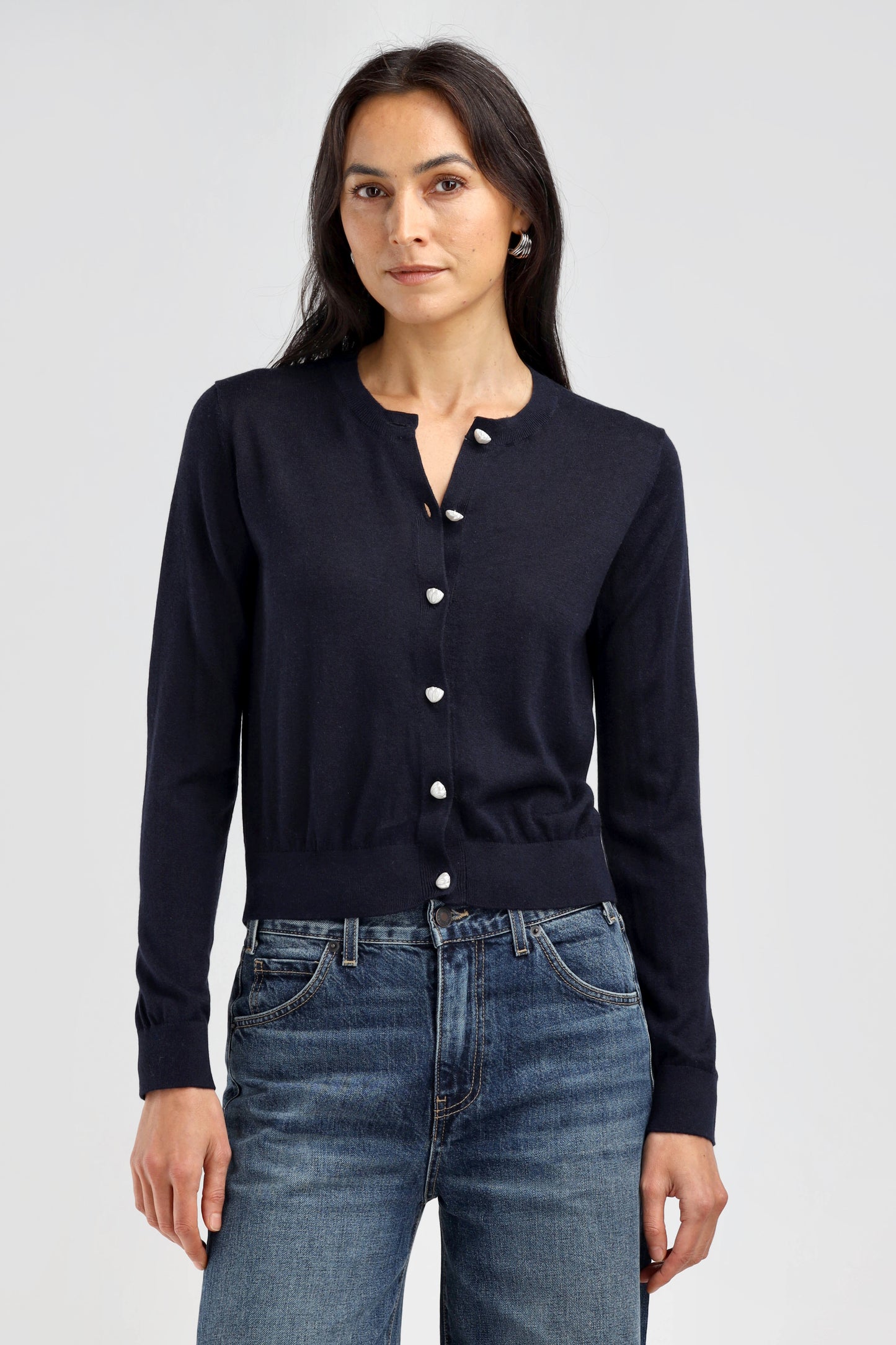 Cardigan Gigi in NavyLadneri - Anita Hass