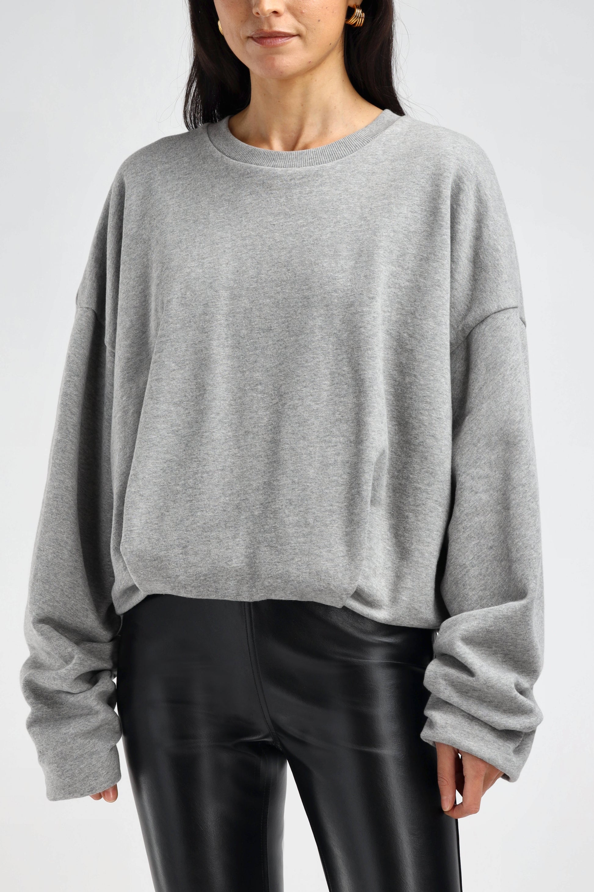 Sweatshirt Nick in Grau MelangeLadneri - Anita Hass