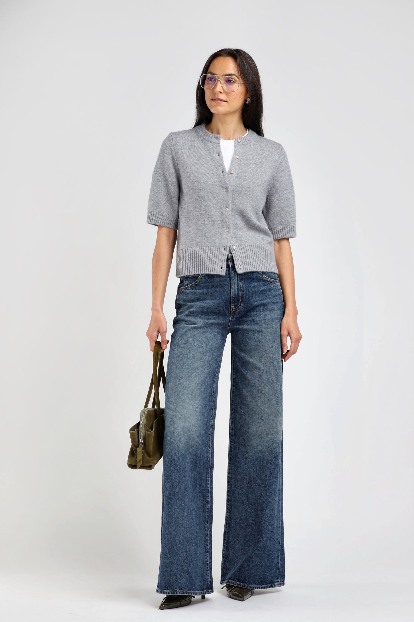 Cardigan Poupette Soleil in FelineLadneri - Anita Hass