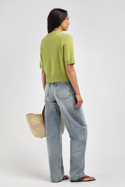 Cardigan Poupette Soleil in MatchaLadneri - Anita Hass