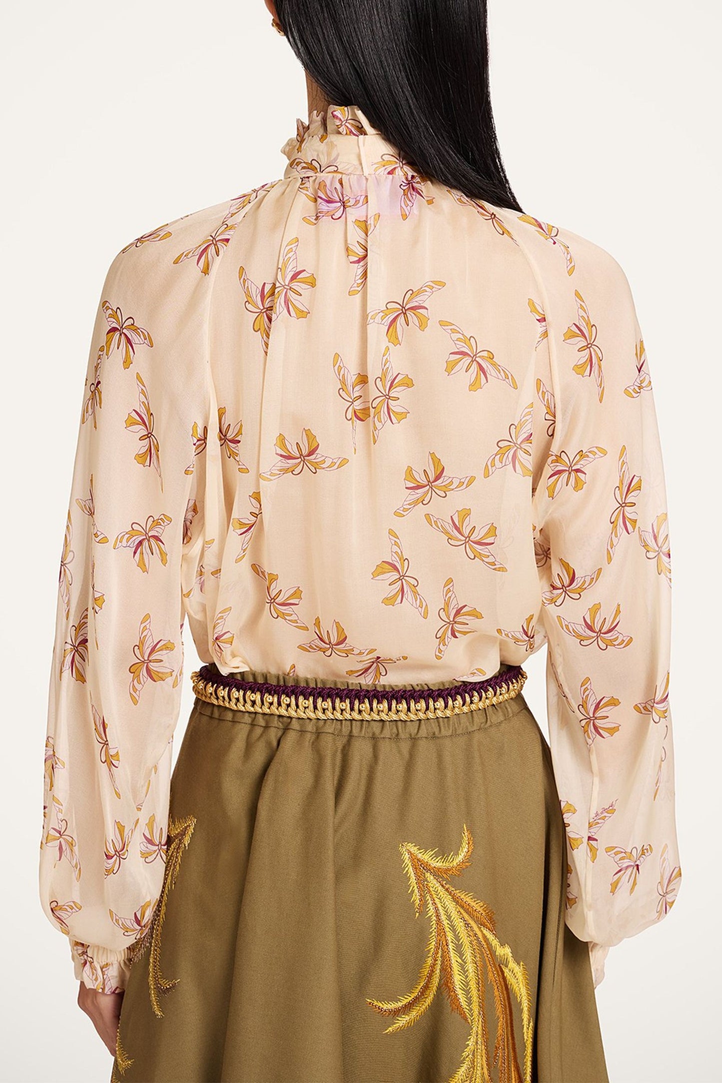 Bluse Cerere in Farfalla ButtercreamLa Double J - Anita Hass