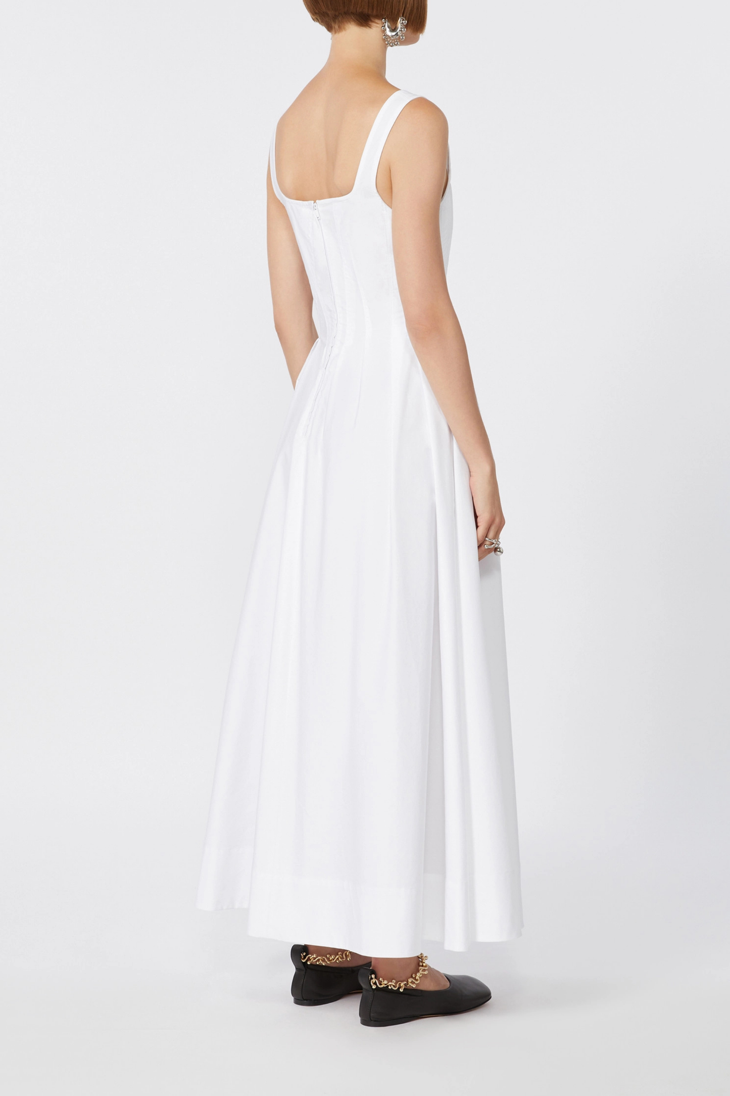 Kleid Giro in Optical WhiteSportmax - Anita Hass