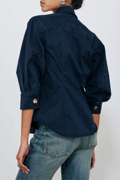 Bluse The Etta in NavyRÙADH - Anita Hass