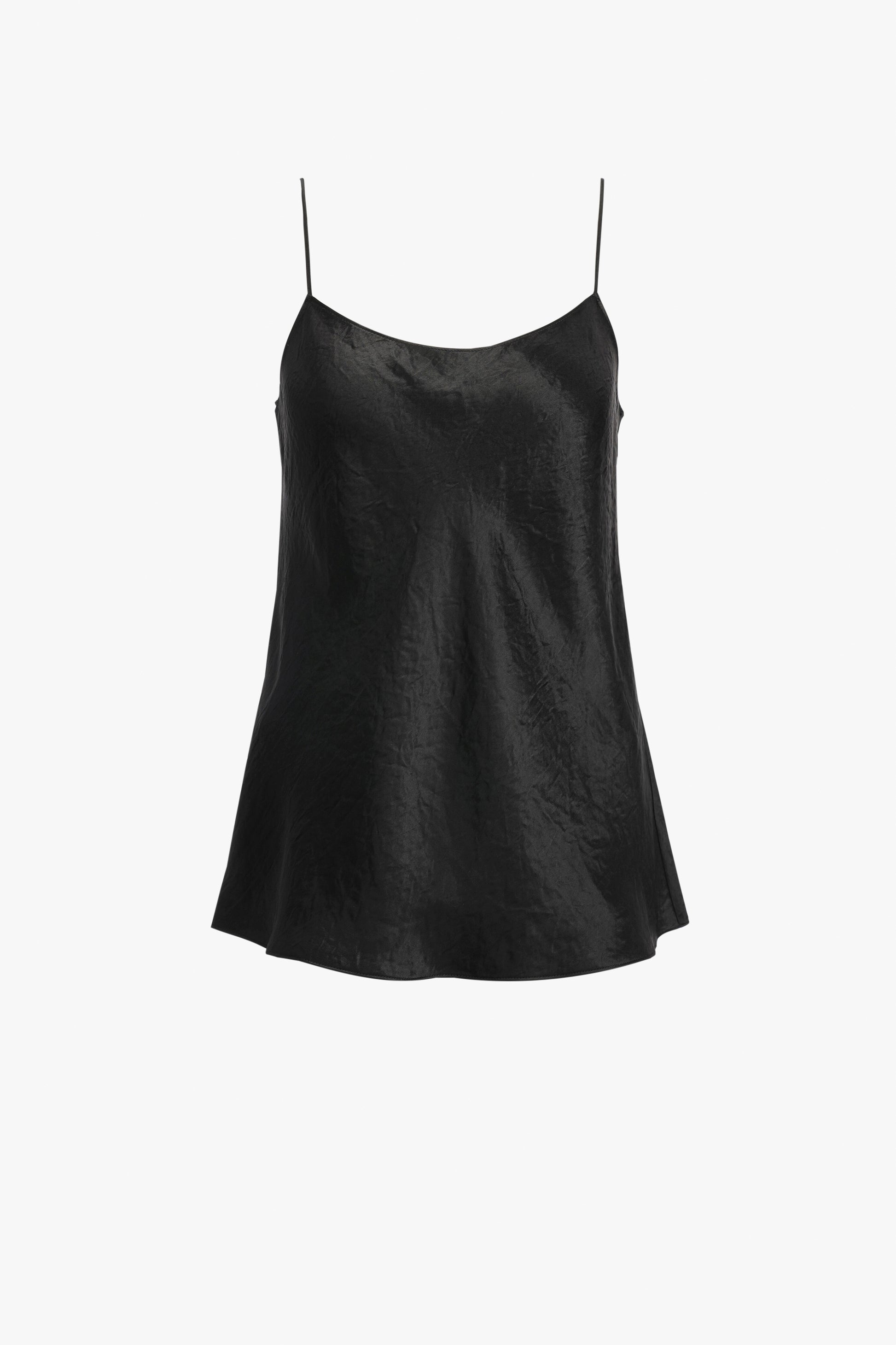 Top Satin Cami in SchwarzVince - Anita Hass