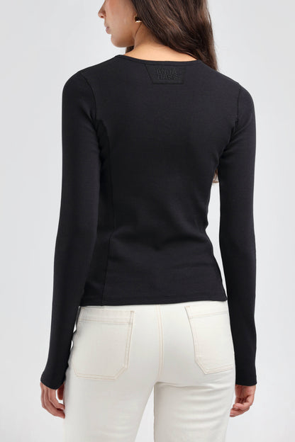 Longsleeve Set Splash in Weiß/SchwarzAnita Hass - Anita Hass