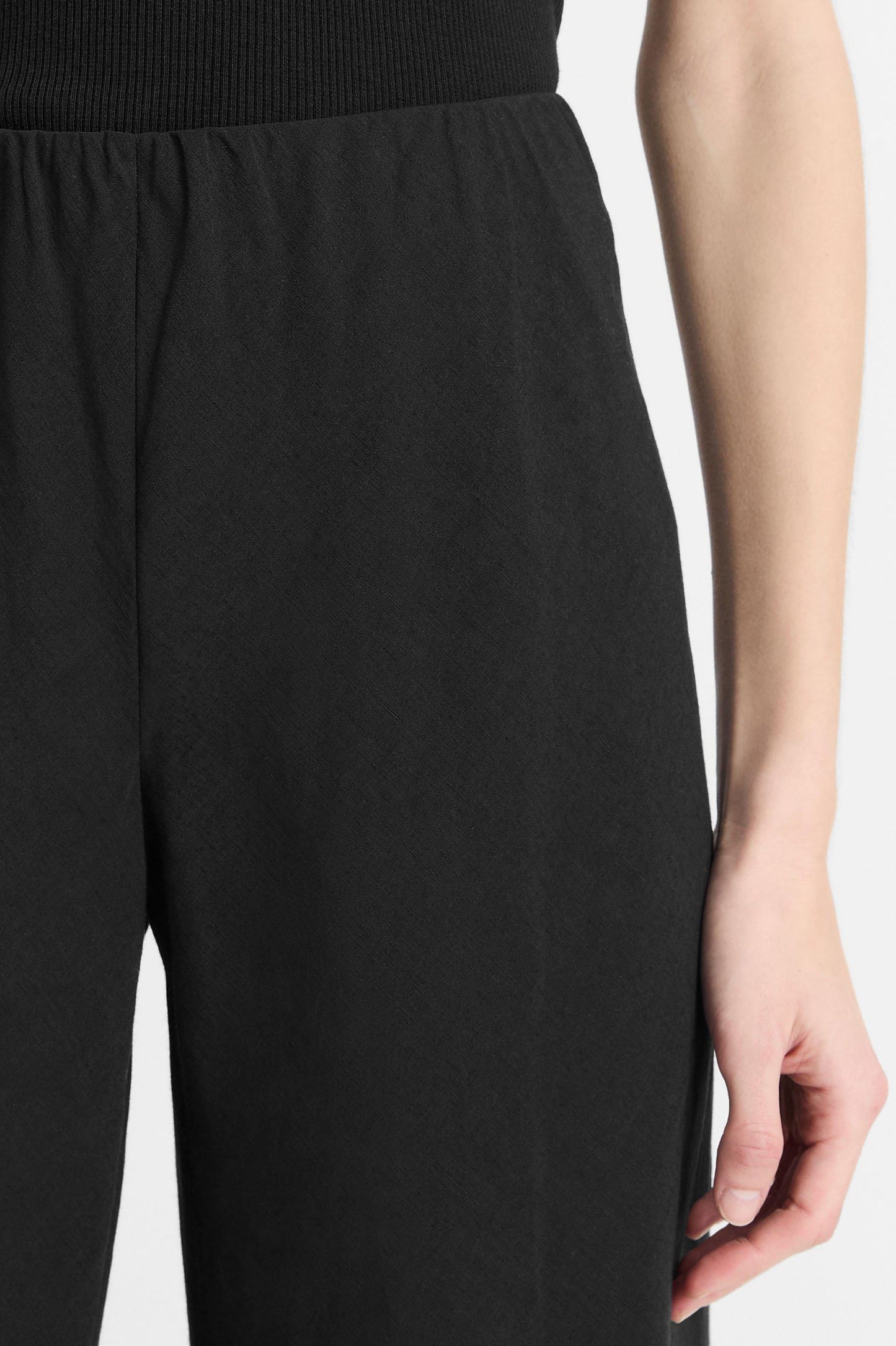 Hose High Waist Bias in SchwarzVince - Anita Hass