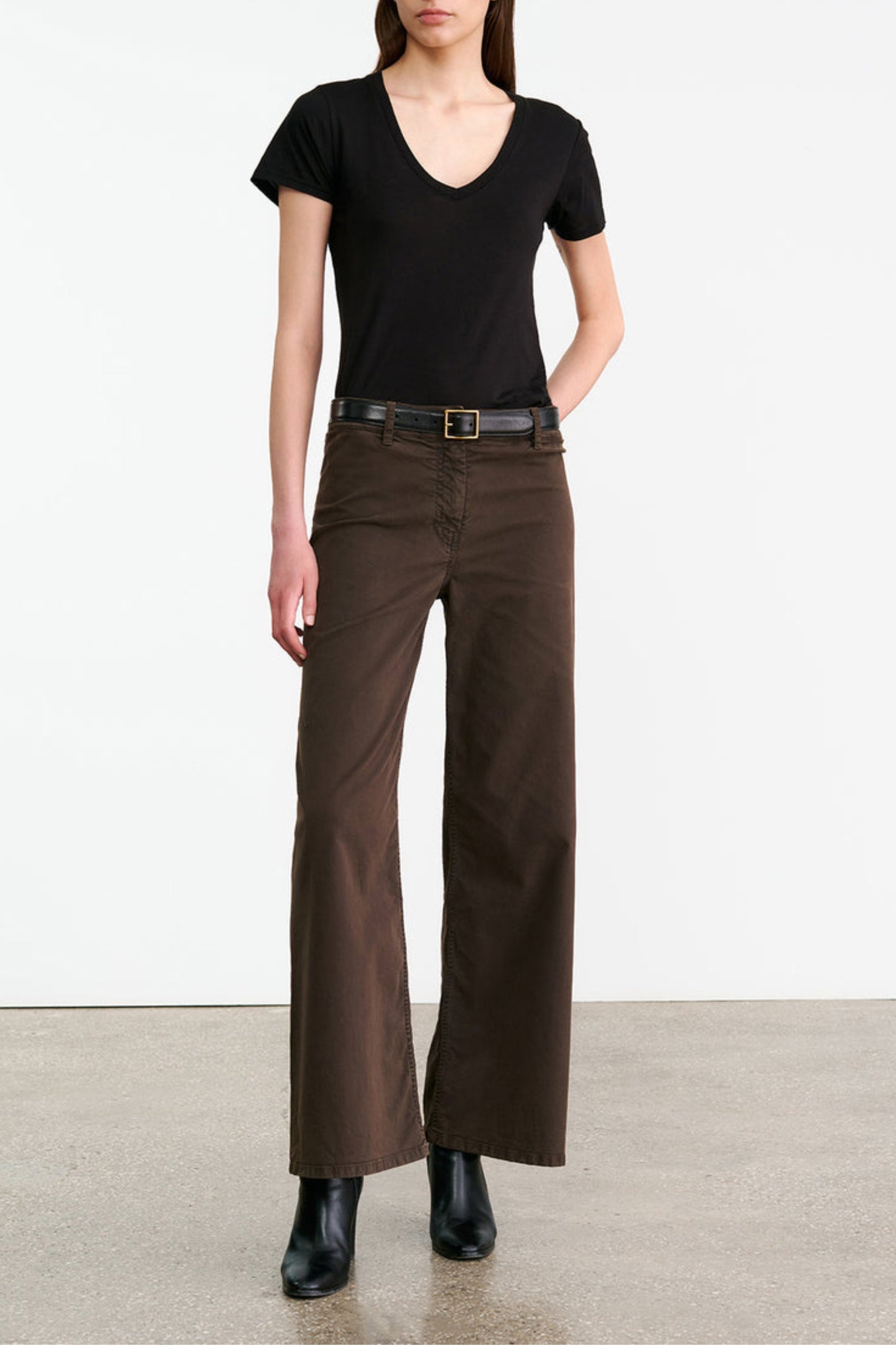 Hose Megan in Chocolate BrownNili Lotan - Anita Hass