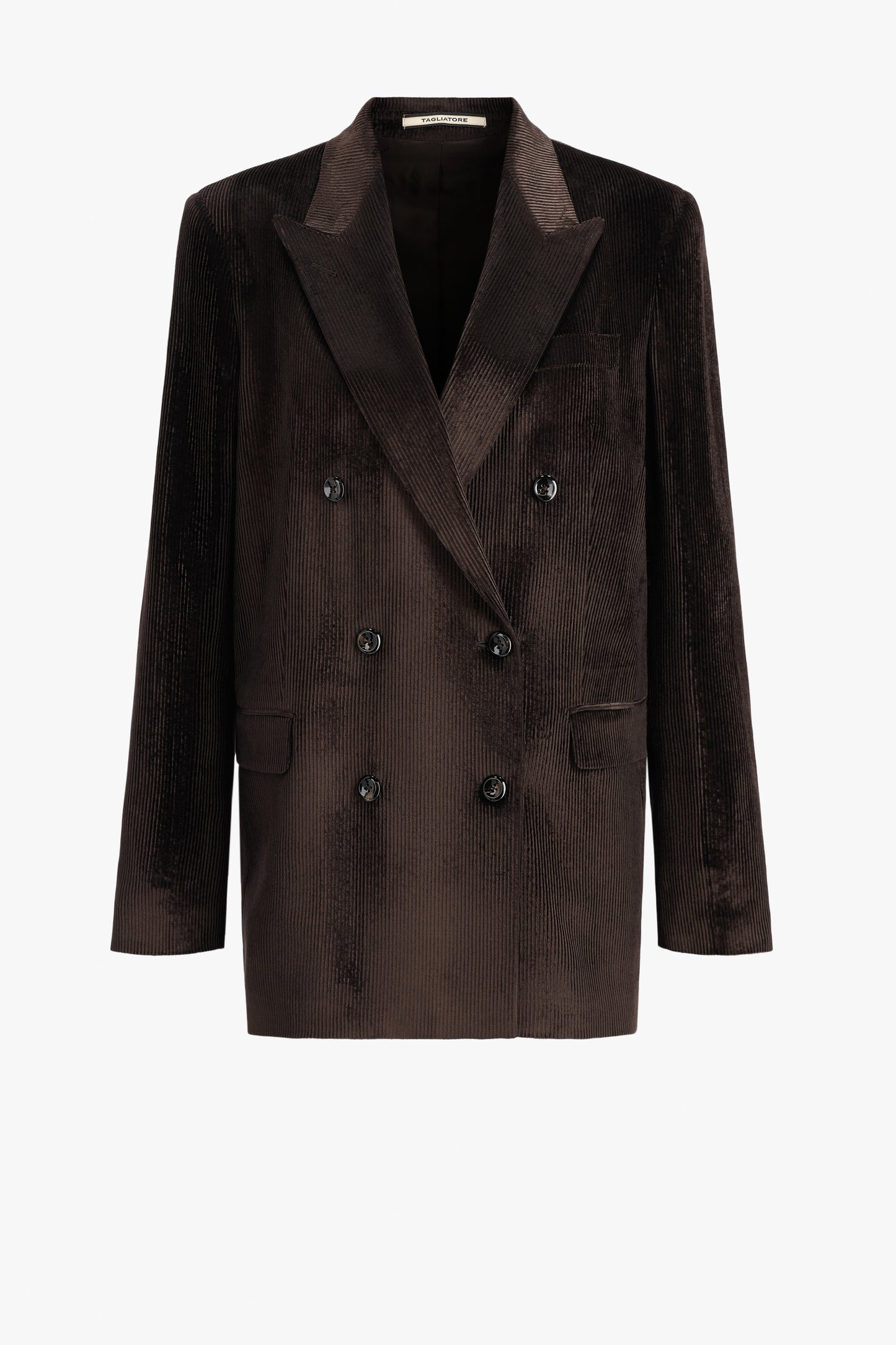 Jasmine10B Corduroy Suit in Choc