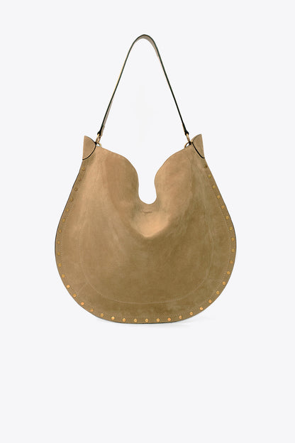 Oskan Hobo Soft bag in taupe