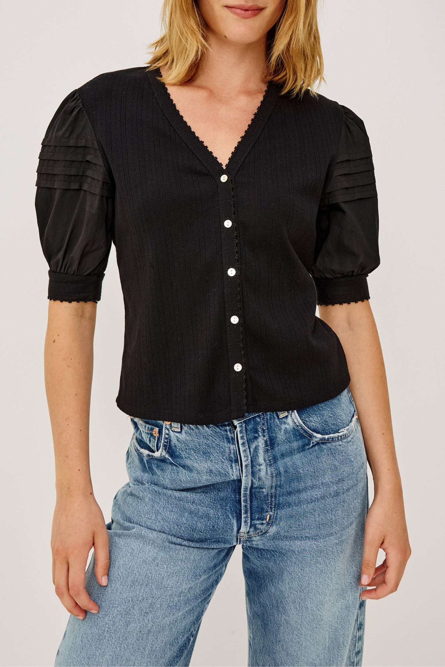 Strickshirt Jessie in SchwarzRails - Anita Hass