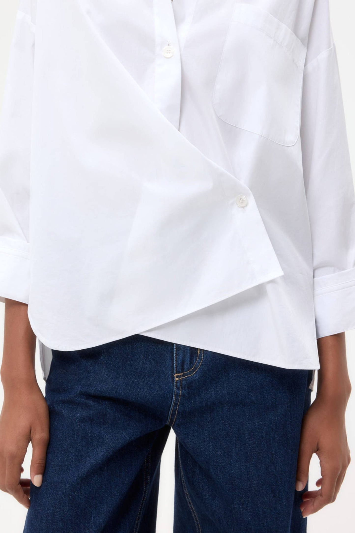 Bluse New Earl in WhiteTWP Clothing - Anita Hass