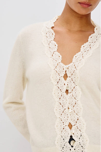 Cardigan Mer in IvoryRails - Anita Hass