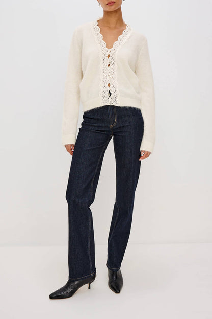 Cardigan Mer in IvoryRails - Anita Hass