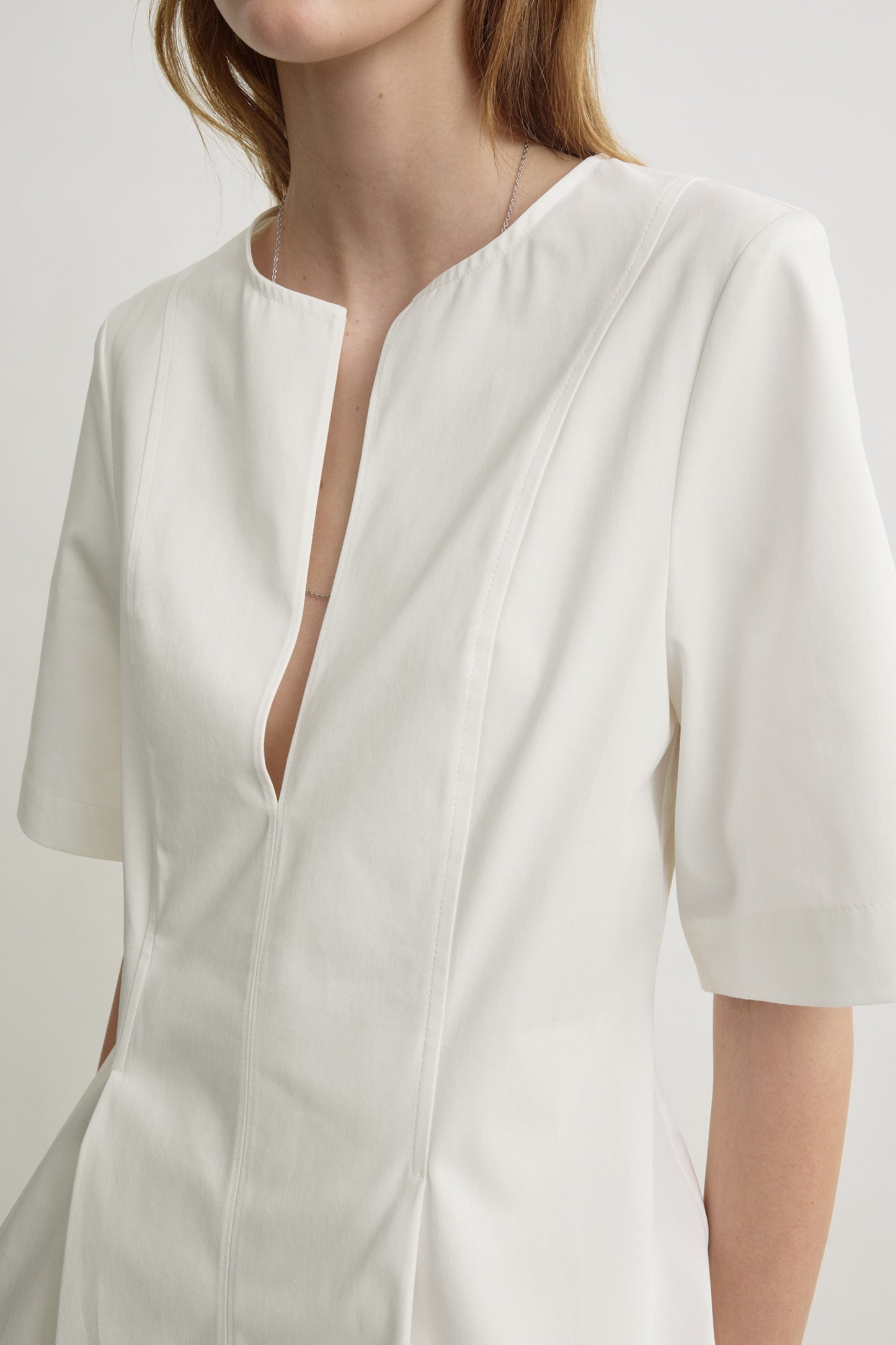 Bluse Tailored in WeißToteme - Anita Hass
