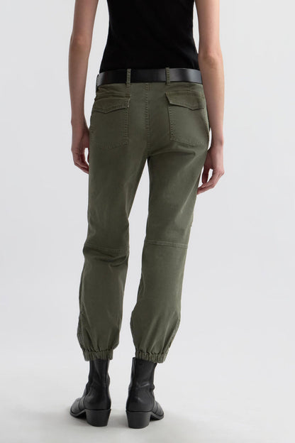 Trousers Utility in Vintage Wash Thyme