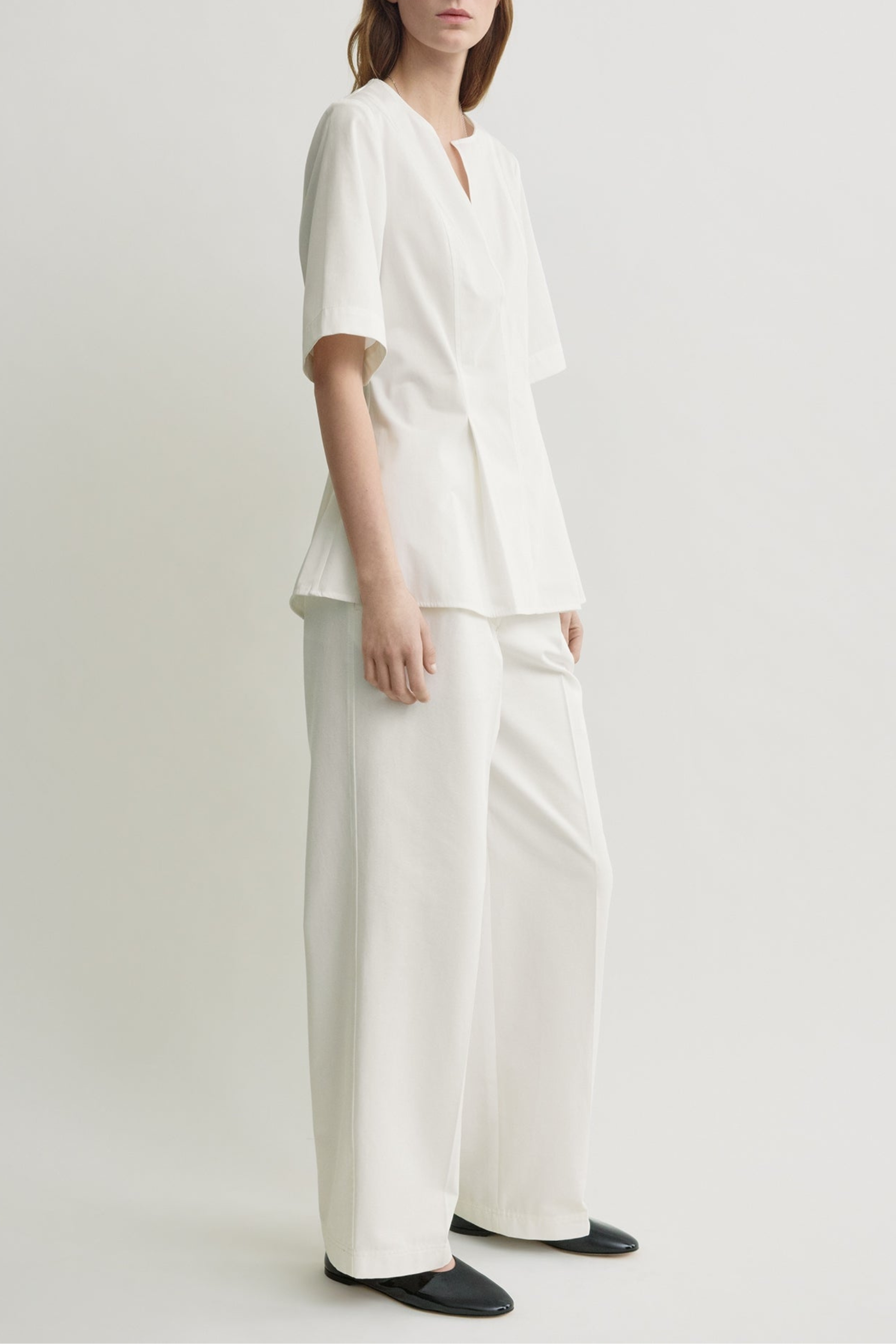 Bluse Tailored in WeißToteme - Anita Hass
