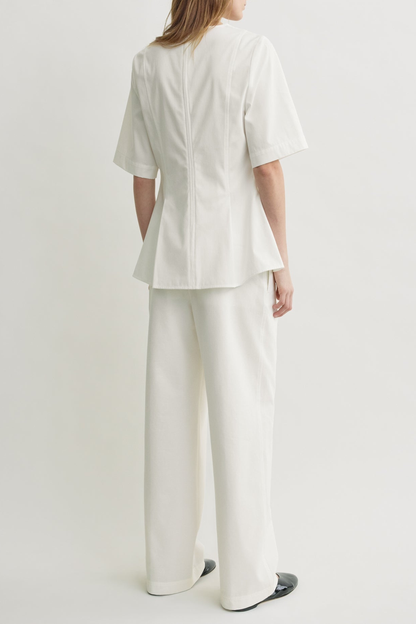 Bluse Tailored in WeißToteme - Anita Hass