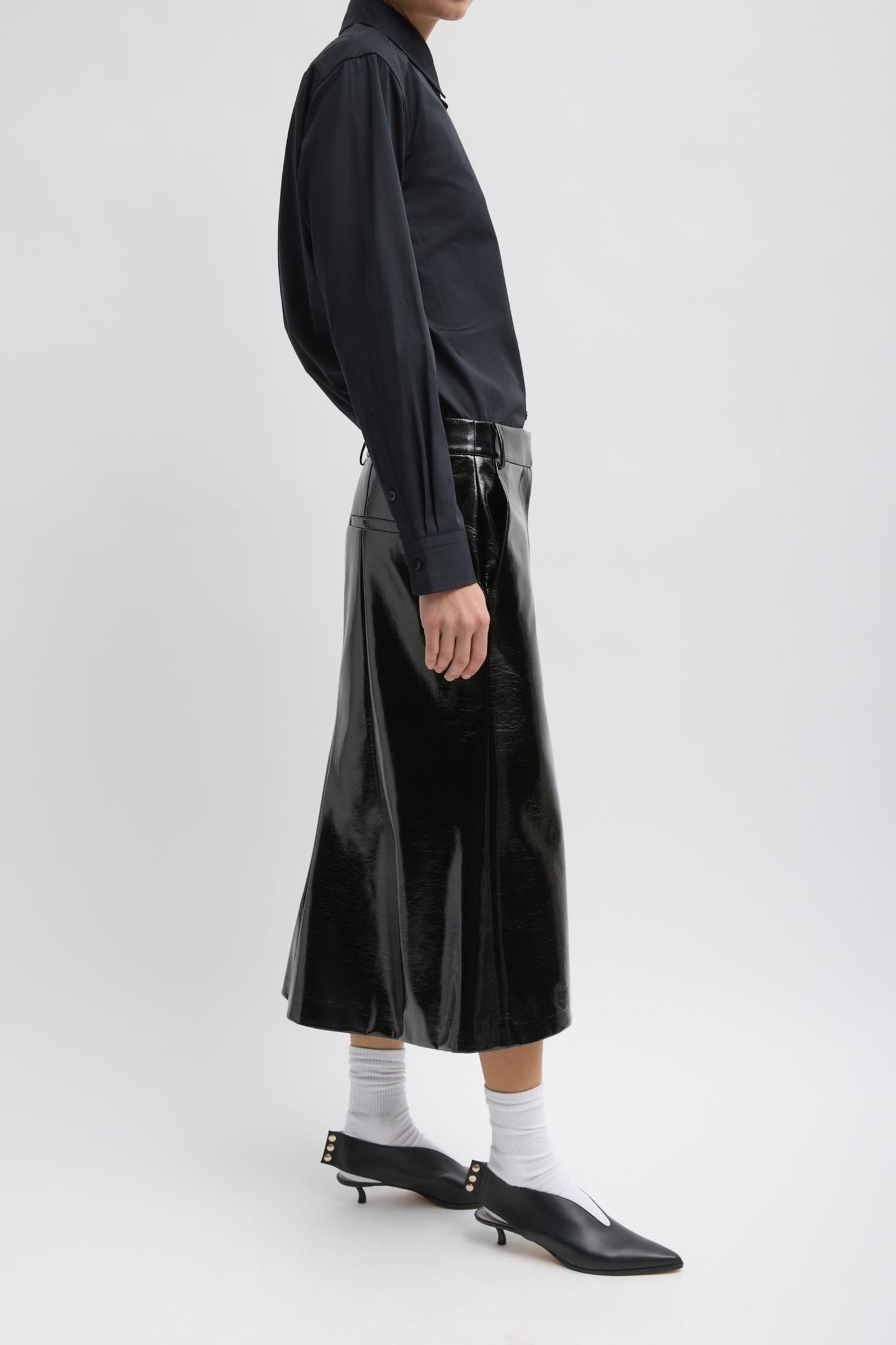 Rock Faux Patent in SchwarzTibi - Anita Hass