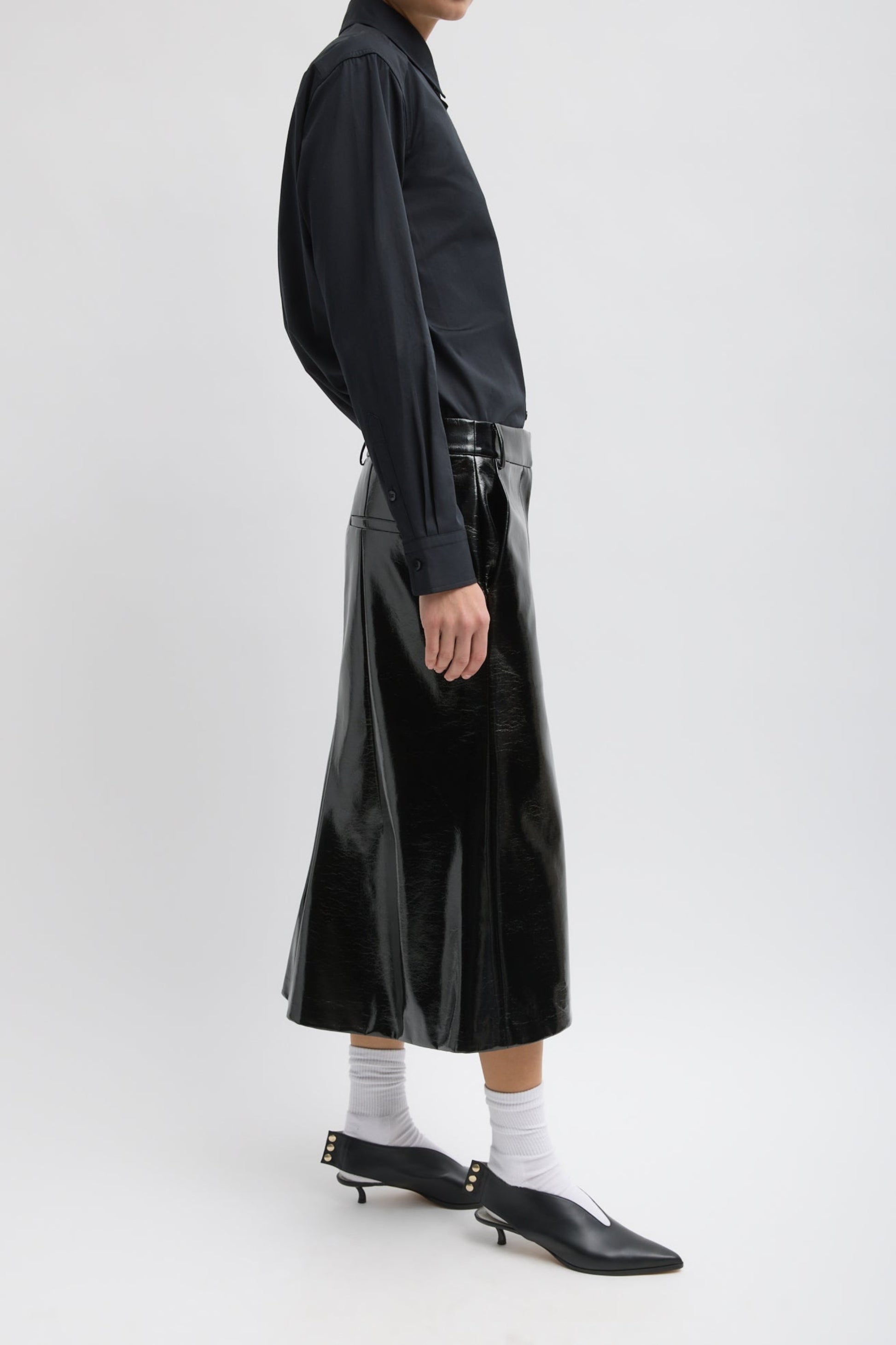 Rock Faux Patent in SchwarzTibi - Anita Hass