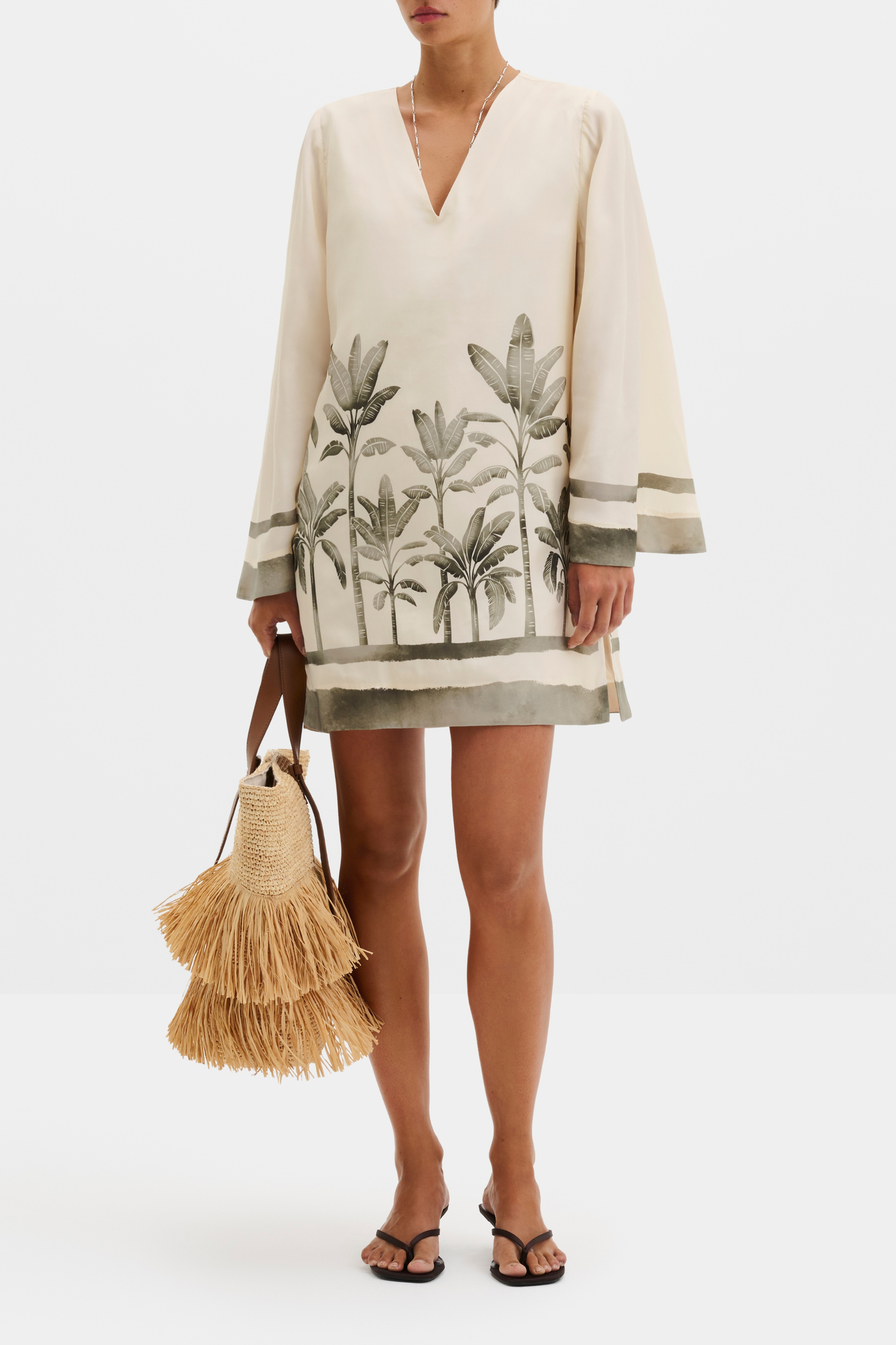 Leonella dress in Palm