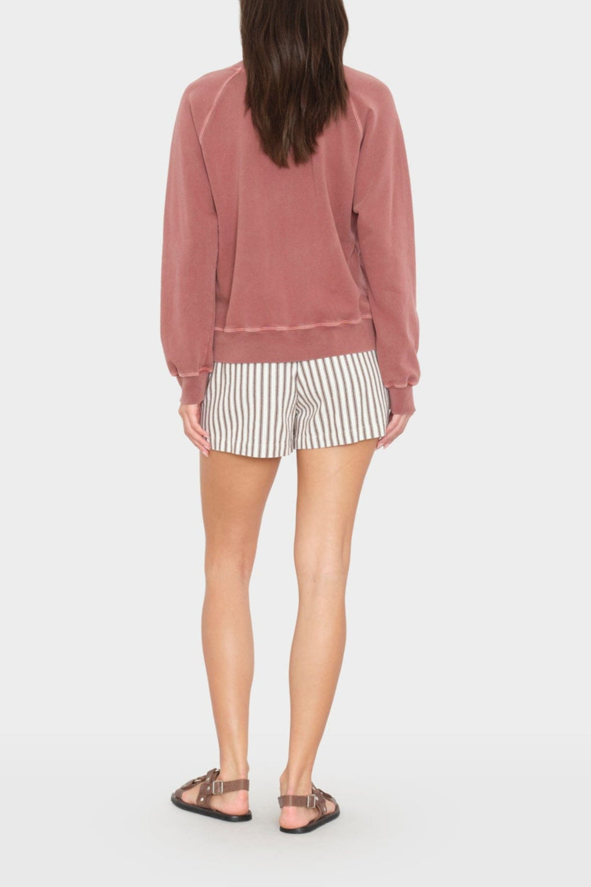 Shorts Zane in Brown Topaz StripeXírena - Anita Hass