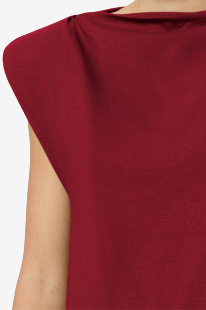 T-Shirt Sebani in Dark Burgundy Isabel Marant