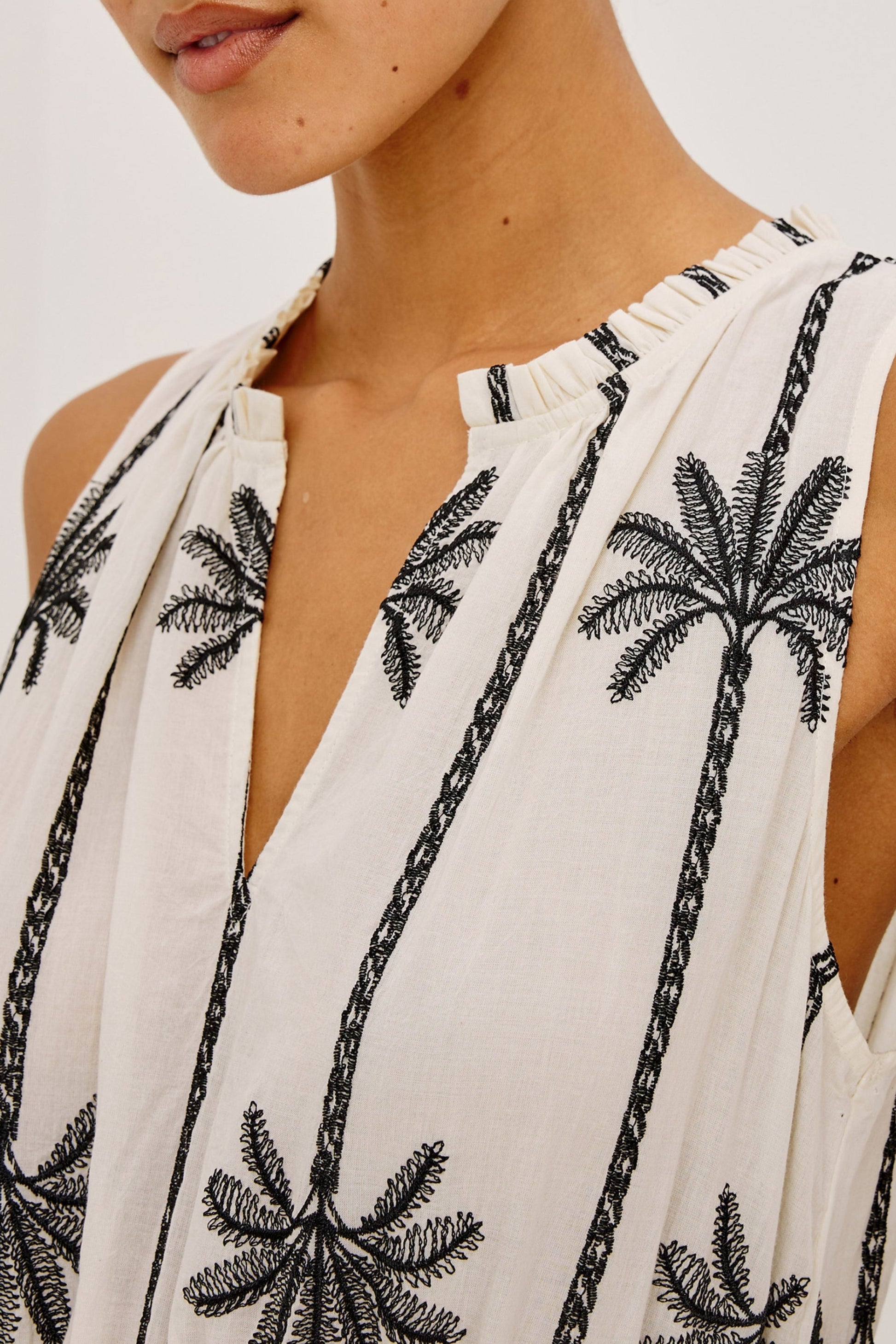 Kleid Loulou in Ivory PalmsRails - Anita Hass