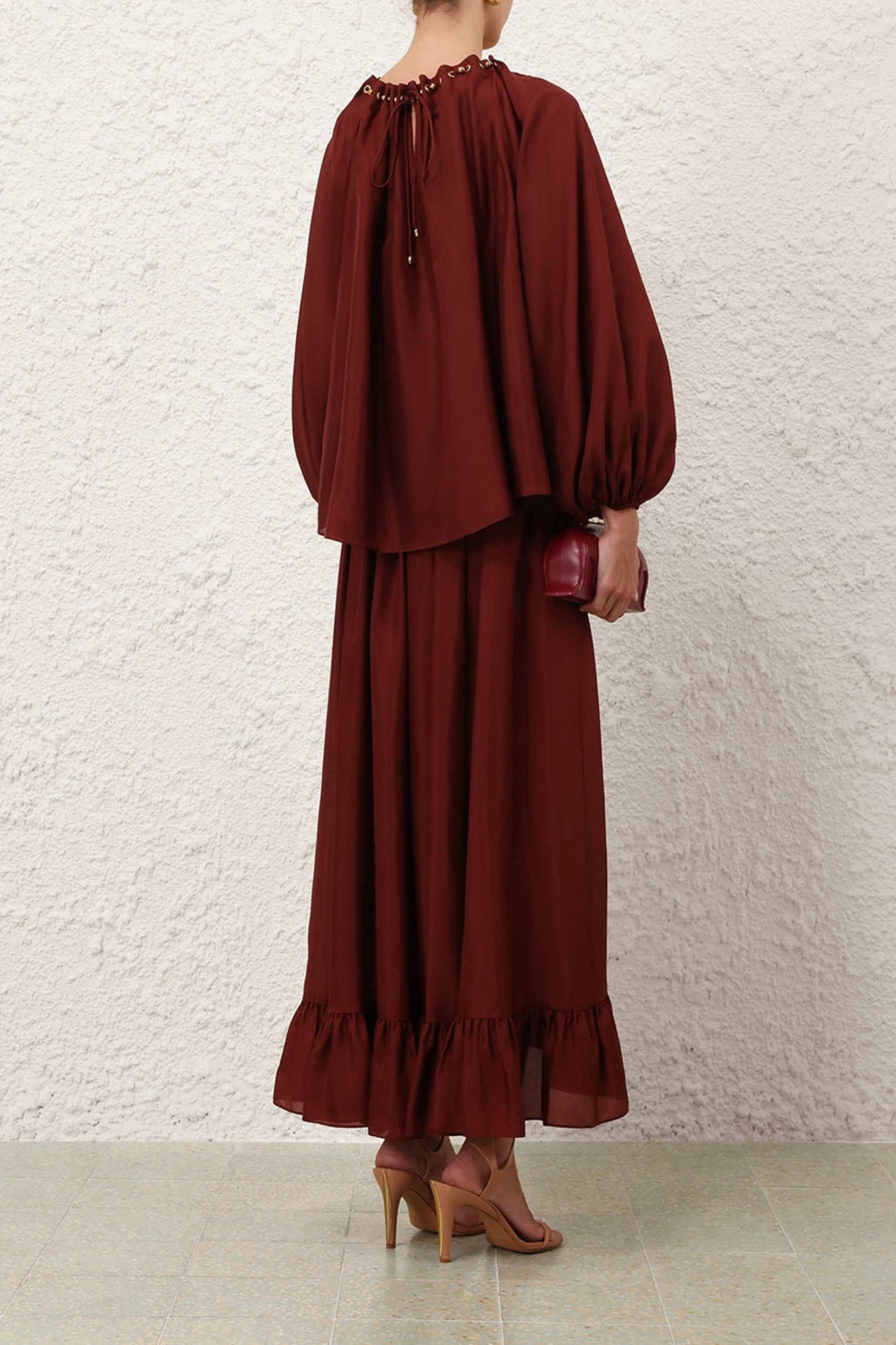 Rock Aster Maxi in MerlotZimmermann - Anita Hass