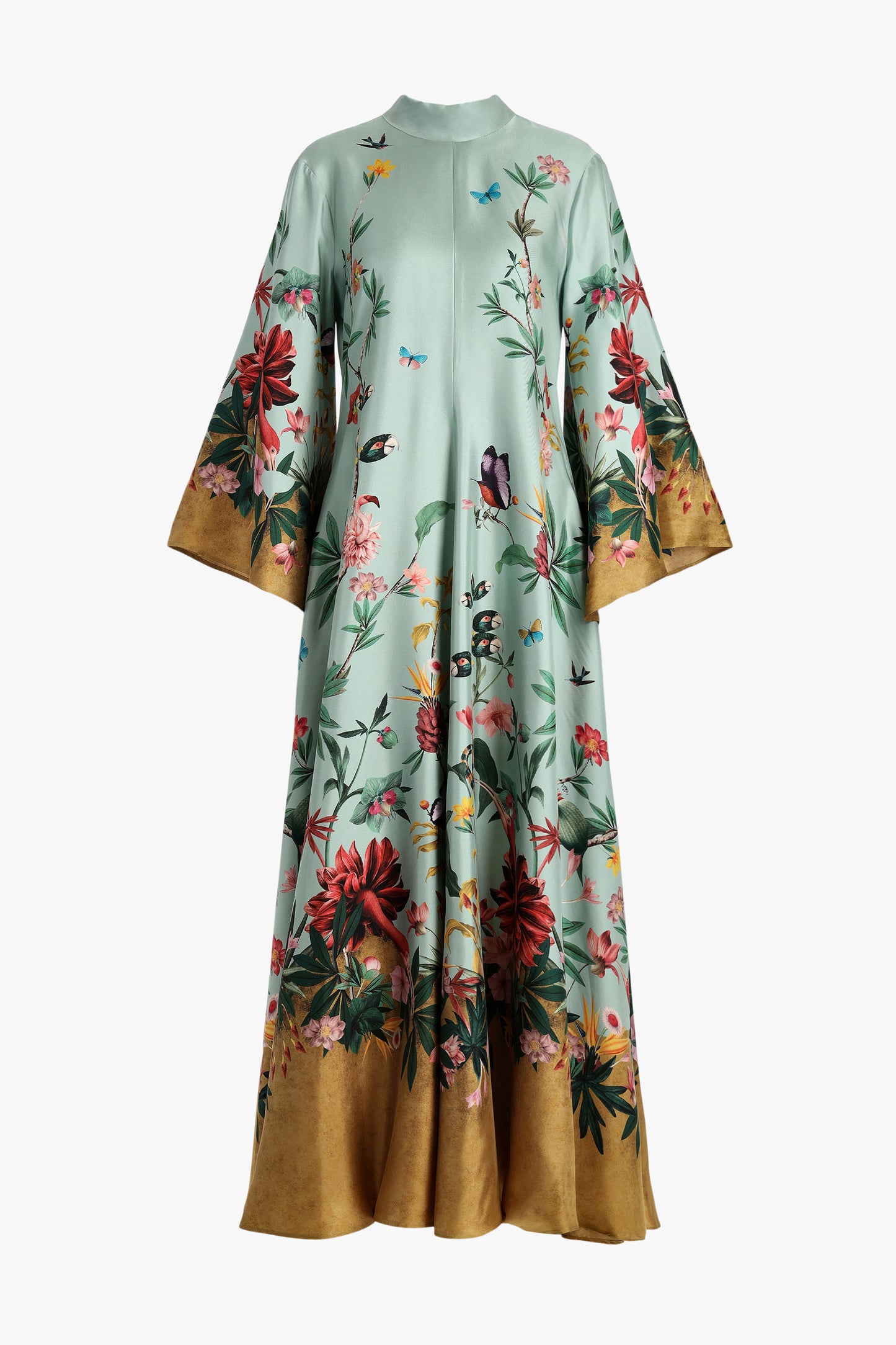 Magnifico Zooflora dress in Light Blue