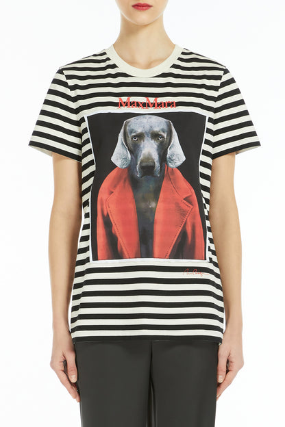 T-Shirt Rosso in VanilleMax Mara - Anita Hass