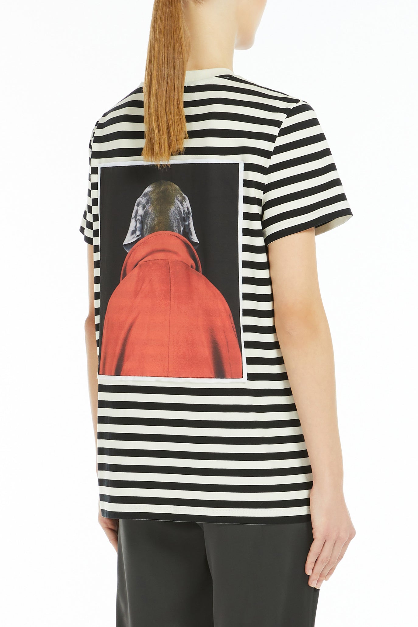 T-Shirt Rosso in VanilleMax Mara - Anita Hass