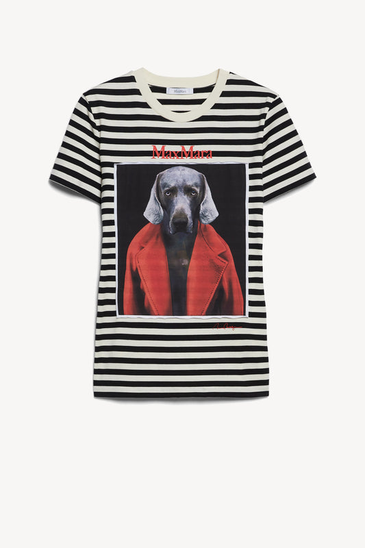 T-Shirt Rosso in VanilleMax Mara - Anita Hass