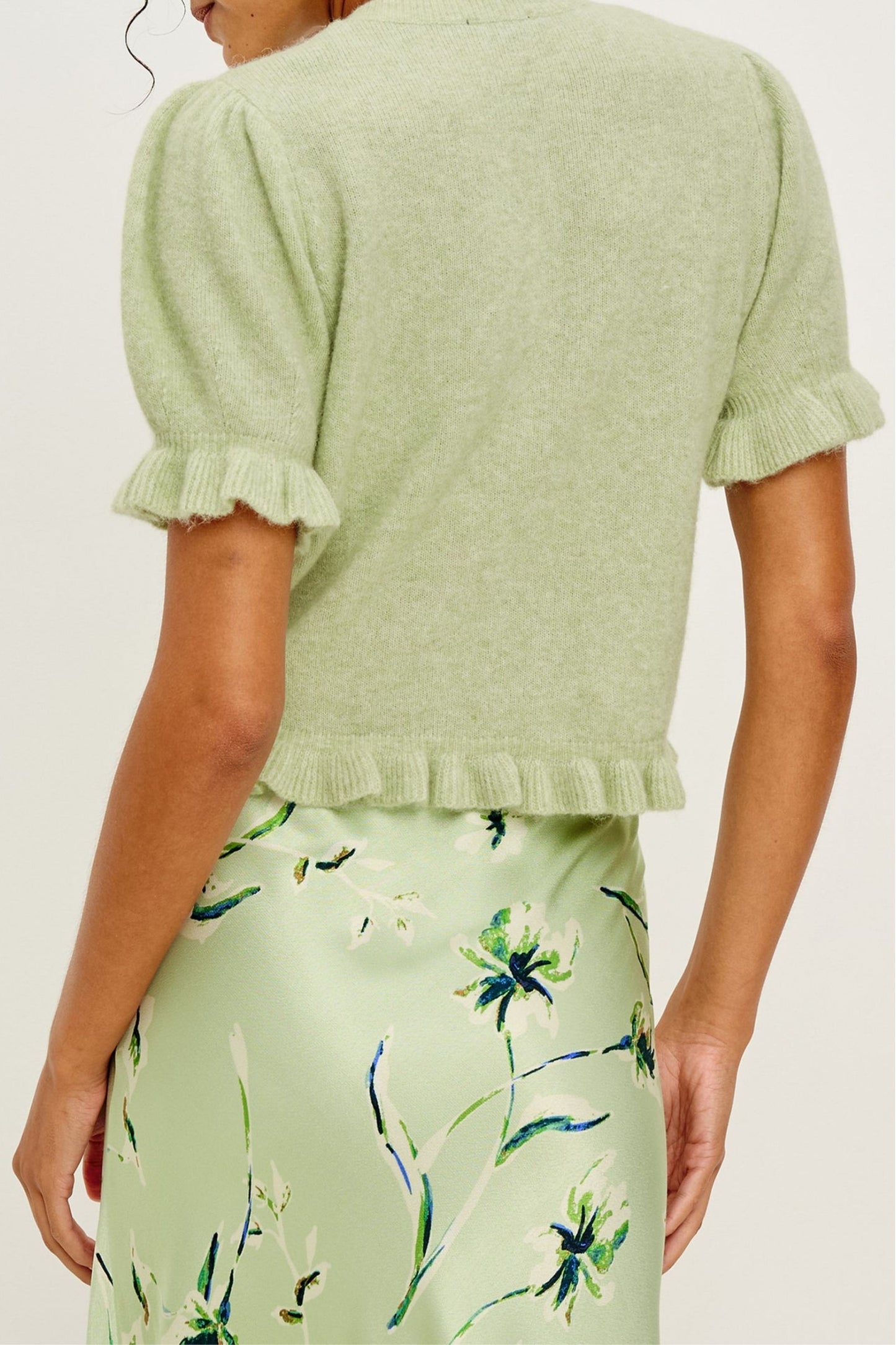 Knitted shirt Lora in Julep