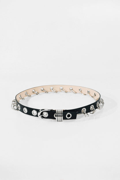 Gürtel Revenge in Schwarz/SilberDéhanche - Anita Hass