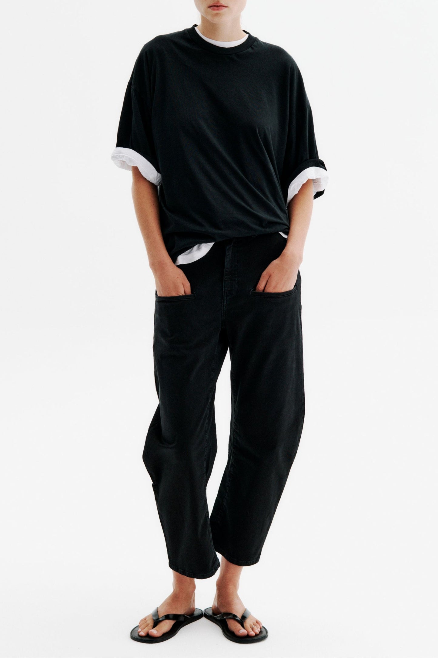 Hose Kenny in Faded Black