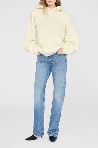 Hoodie Harvey in Washed CreamAnine Bing - Anita Hass