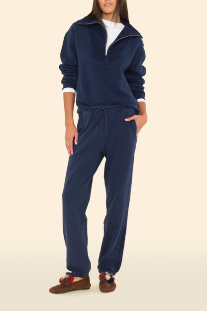 Sweatpants Hemming in Navy Xírena