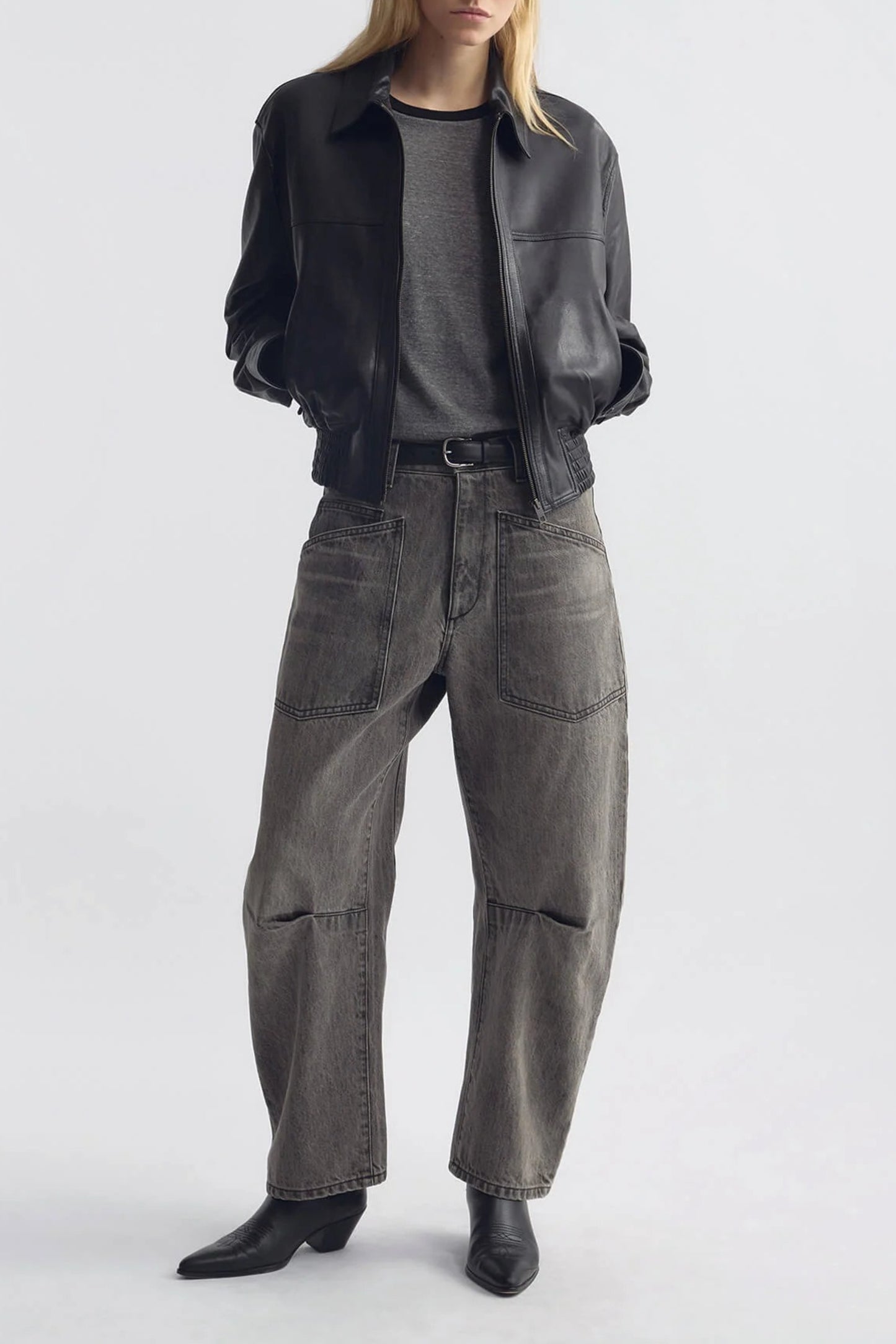 Jeans Shon in Ash Grey Nili Lotan