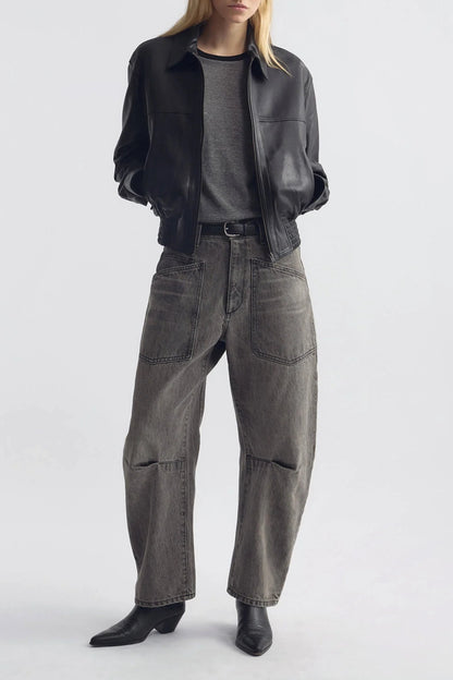 Jeans Shon in Ash Grey Nili Lotan