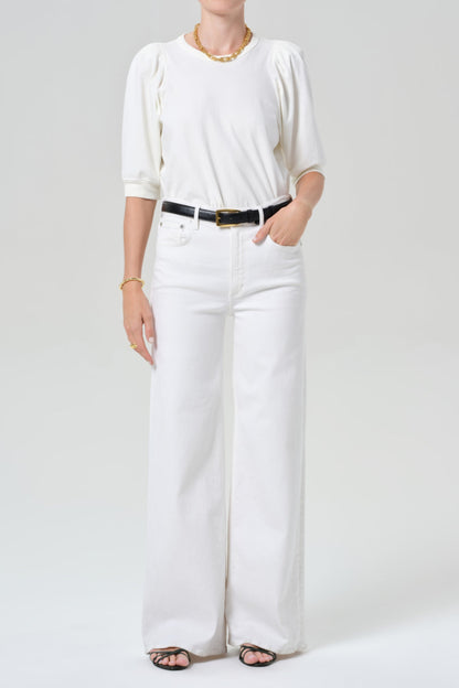 Jeans Lyra in Soft White Citizens of Humanity
