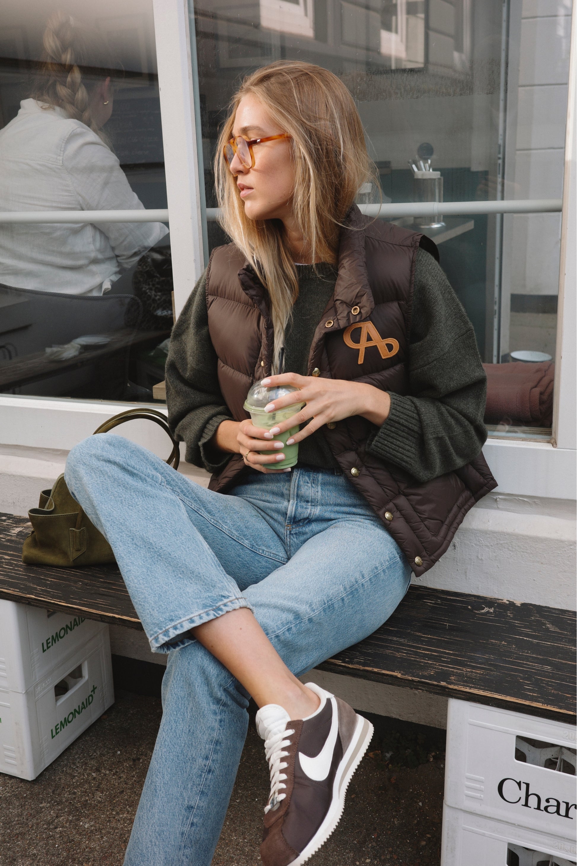 Daunenweste Saint Honore in BraunLadneri - Anita Hass