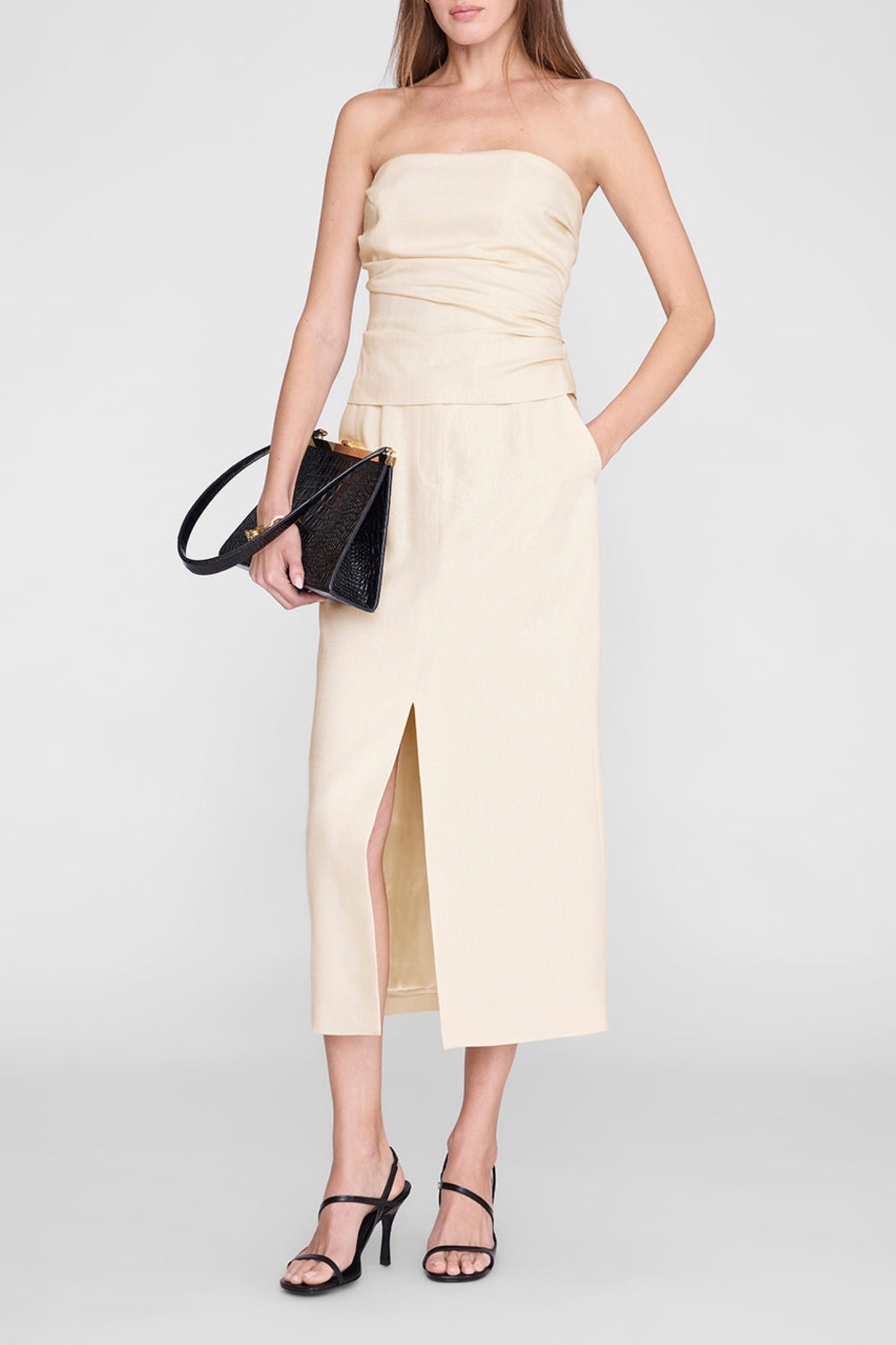 Meredith Skirt in Cream