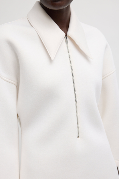 Kleid Bonded Zip in IvoryTibi - Anita Hass