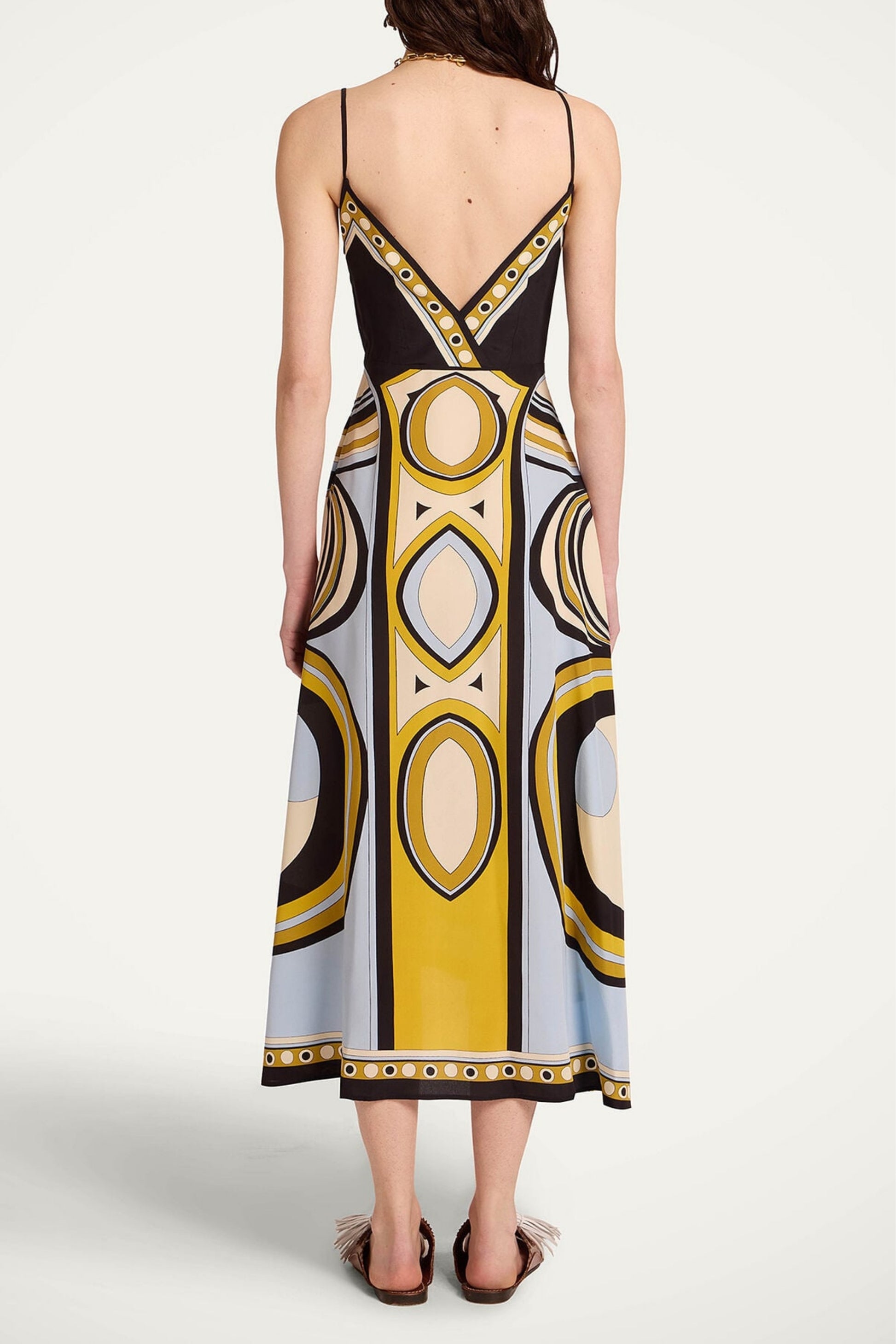Kleid Turn Around in Sanctuary Placée Light Blue La Double J