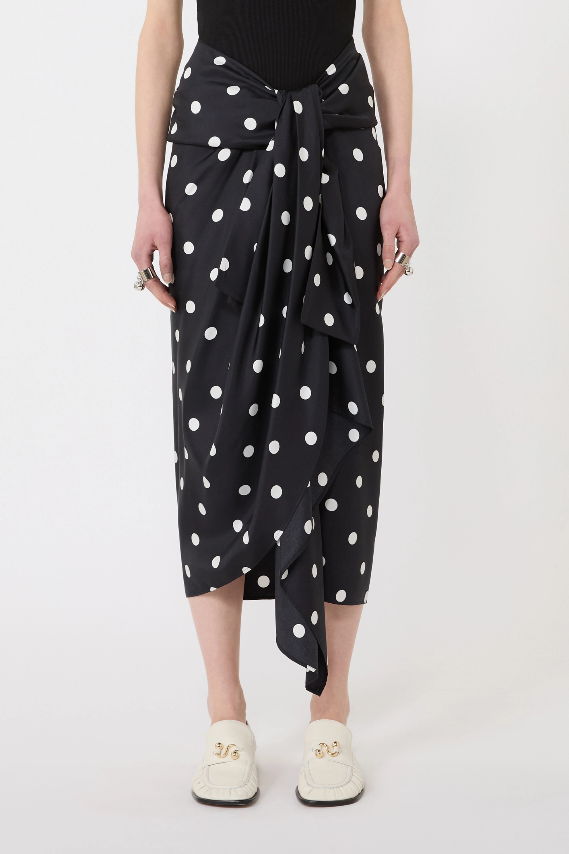 Rock Gentile in Black DotsSportmax - Anita Hass